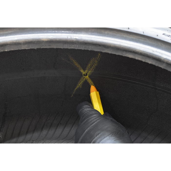 Tyre Marking Crayon, Yellow - Pack of 6 | TST14