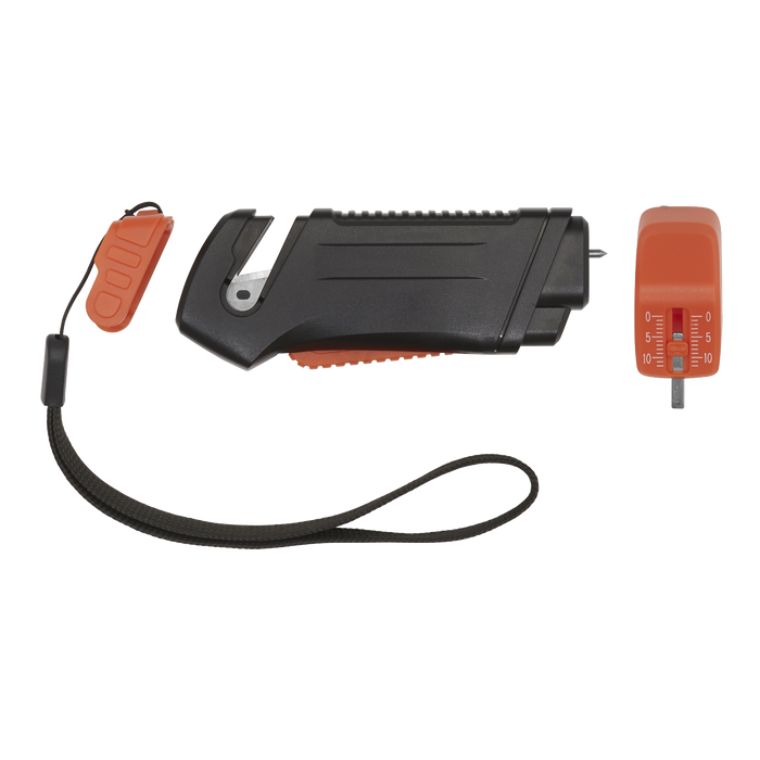Emergency Breakout Tool with Tyre Tread Depth Gauge | TST19