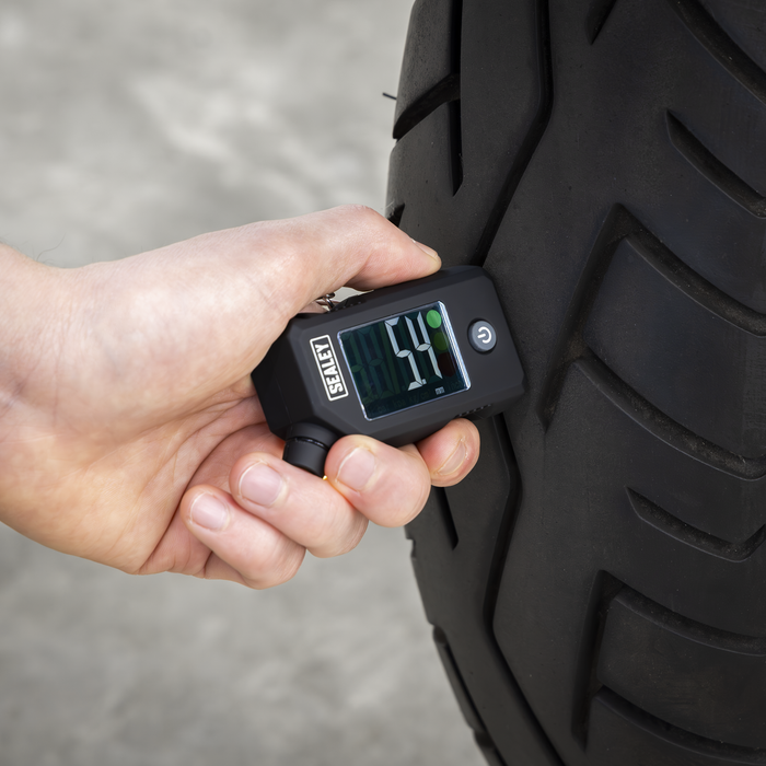 Digital Tyre Pressure & Tread Depth Gauge with LED | TSTPG12