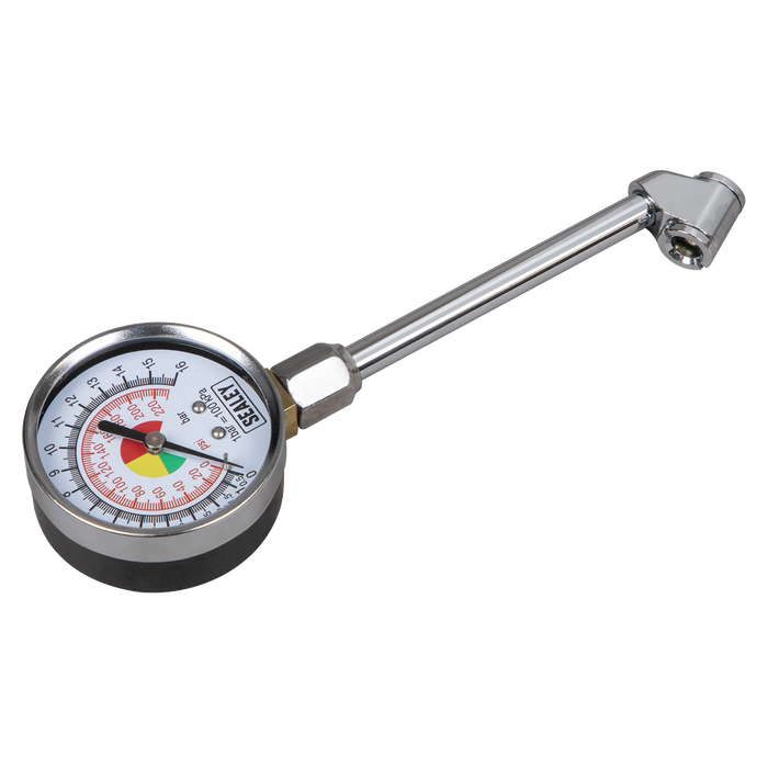 Twin Connector Tyre Pressure Gauge | TSTPG34