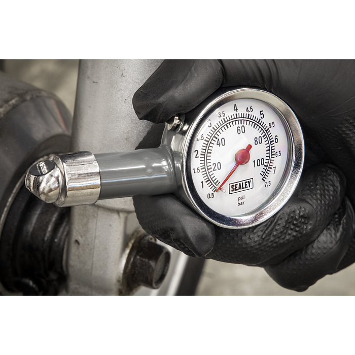 Dial Type Pressure Gauge 0-100psi | TSTPG43