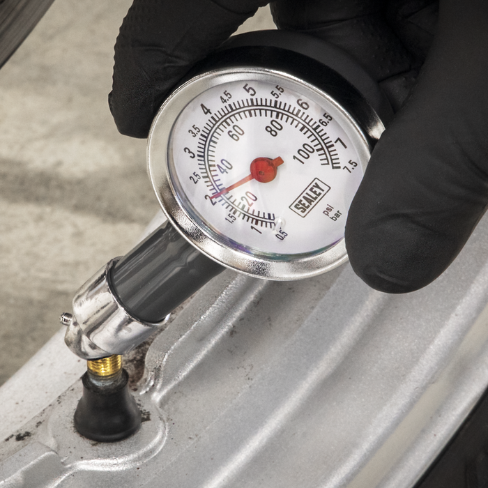 Dial Type Pressure Gauge 0-100psi | TSTPG43