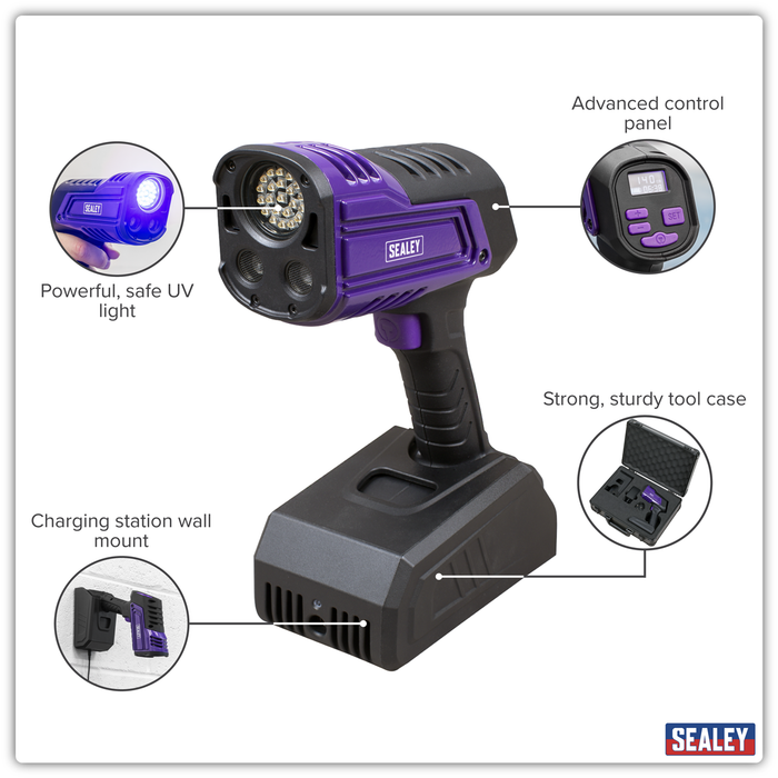 Rechargeable Inspection UV Curing Light Kit 66W | UVC01