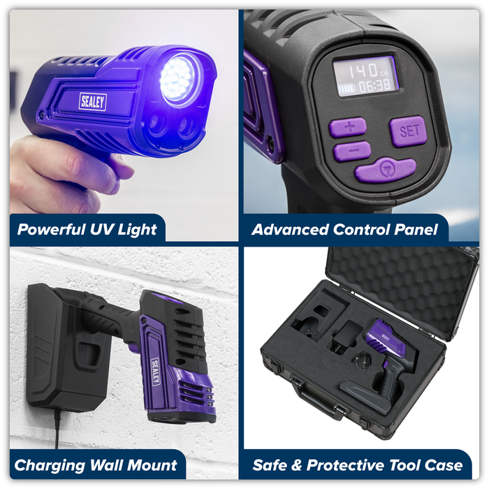 Rechargeable Inspection UV Curing Light Kit 66W | UVC01