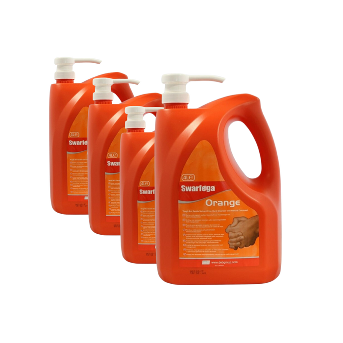 Swarfega Orange Hand Cleaner | 4 x 4L Bottle
