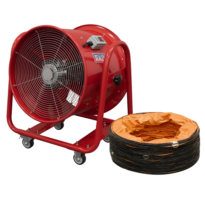 Portable Ventilator 500mm with 5m Ducting | VEN500