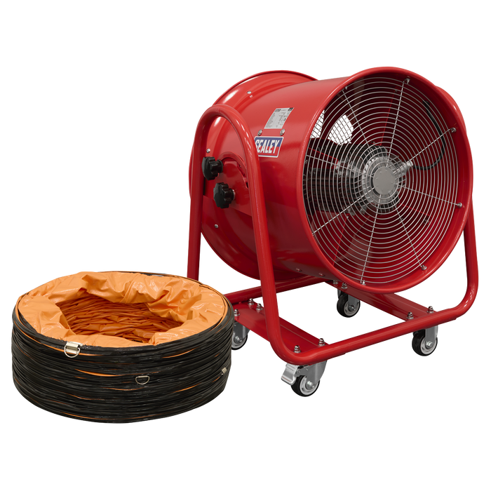 Portable Ventilator 500mm with 5m Ducting | VEN500