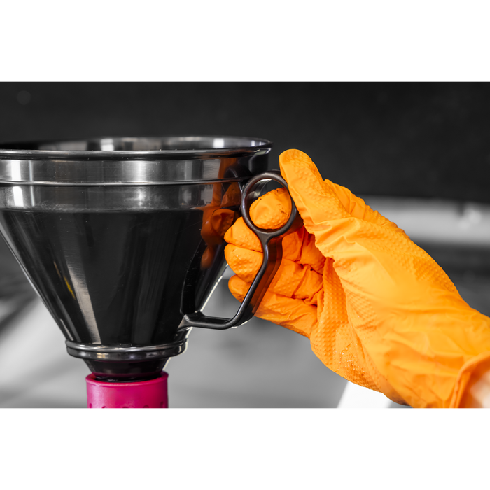 Valved Flexible Spout Funnel with Filter 160mm | VFF1