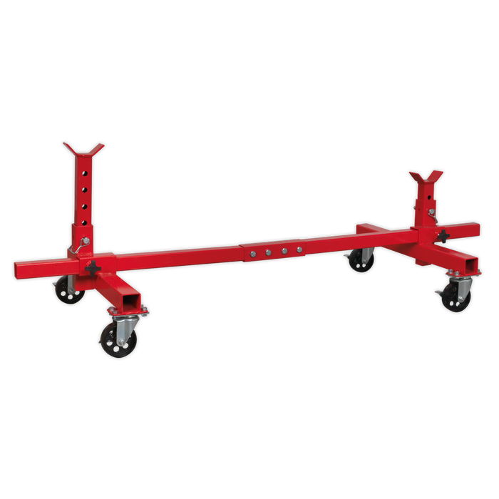 Adjustable 2-Post Vehicle Moving Dolly 900kg Capacity | VMD001