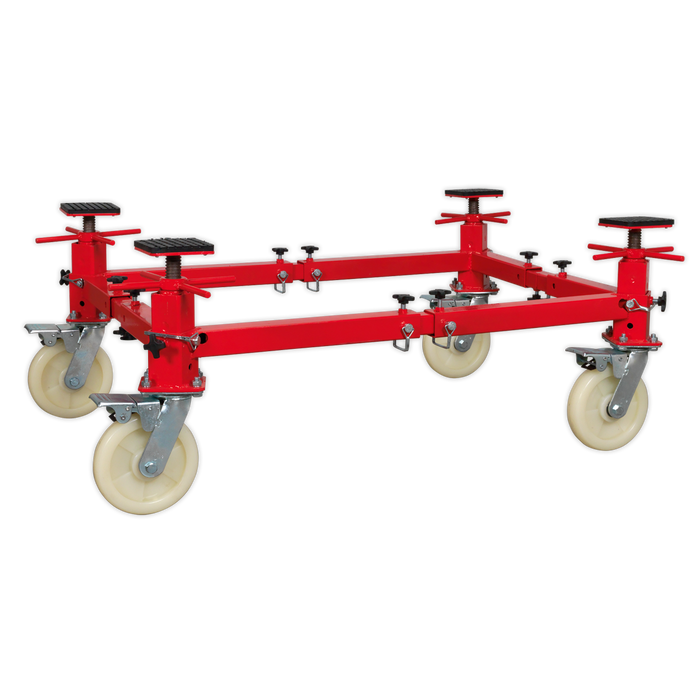 Adjustable 4-Post Vehicle Moving Dolly 900kg Capacity | VMD002