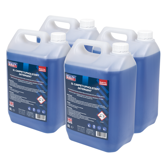 Carpet/Upholstery Detergent 5L - Pack of 4 | VMR925