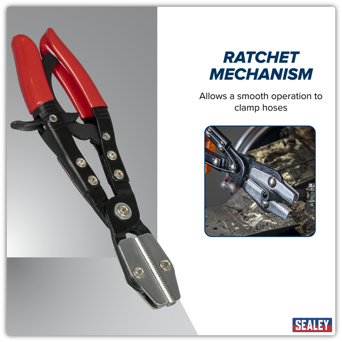 Ratchet Hose Clamp Pliers 210mm | VS0034