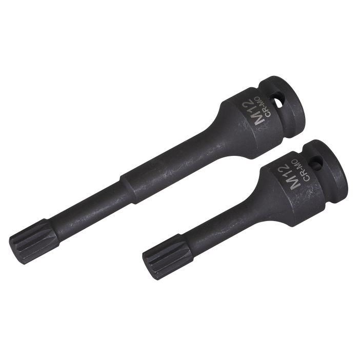 M12 Wheel Bearing Hub Spline Socket Bits for VAG 2pc | VS0100