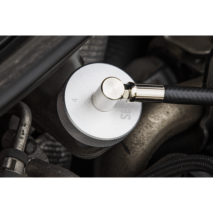 Brake Pressure Bleeder Cap 45mm & Connector With Hose 90° | VS0204C4
