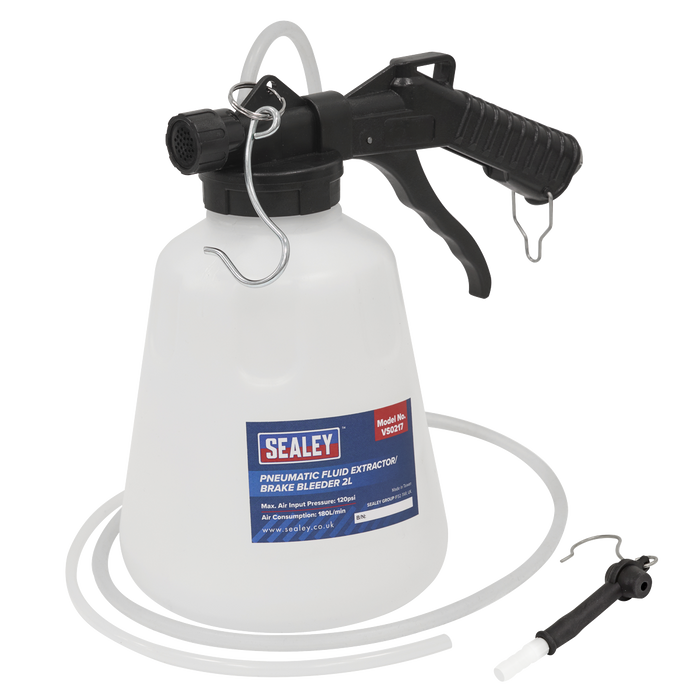 Pneumatic Fluid Extractor/Brake Bleeder 2L | VS0217