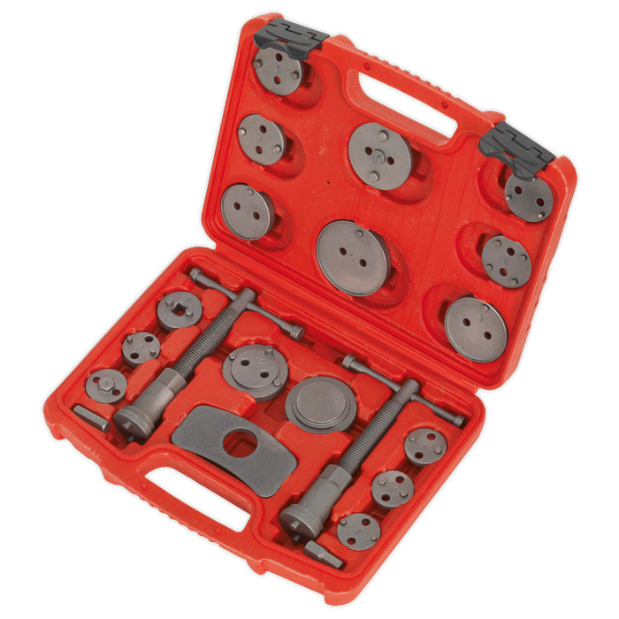 Brake Piston Wind-Back Tool Kit 21pc | VS0282