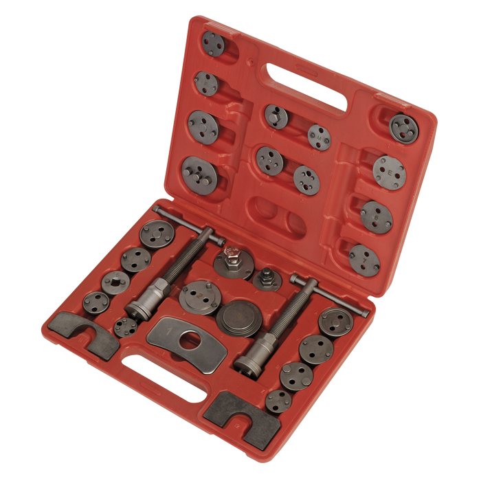 Brake Piston Wind-Back Tool Kit 30pc | VS0285
