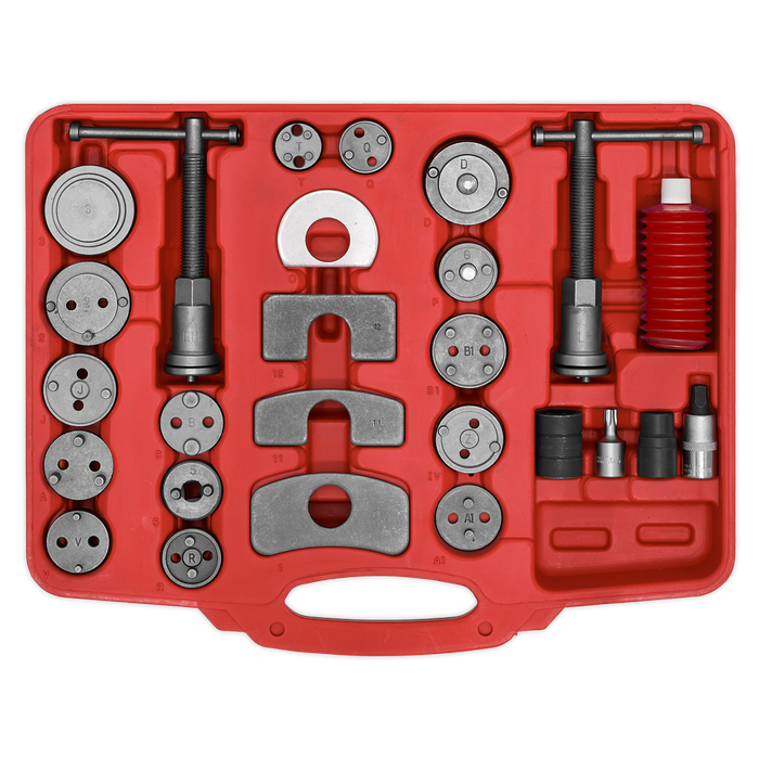 Brake Piston Wind-Back Tool Kit 50pc | VS0287