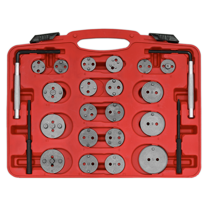 Brake Piston Wind-Back Tool Kit 50pc | VS0287