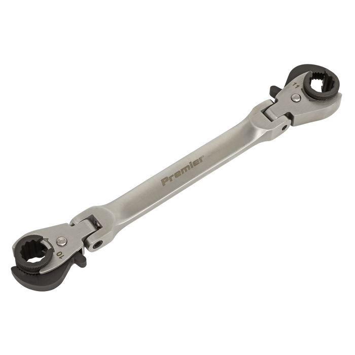 Premier Ratcheting Brake Pipe Spanner 10 x 11mm | VS0347