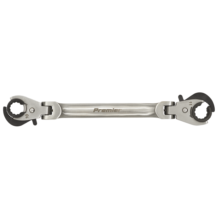 Premier Ratcheting Brake Pipe Spanner 10 x 11mm | VS0347