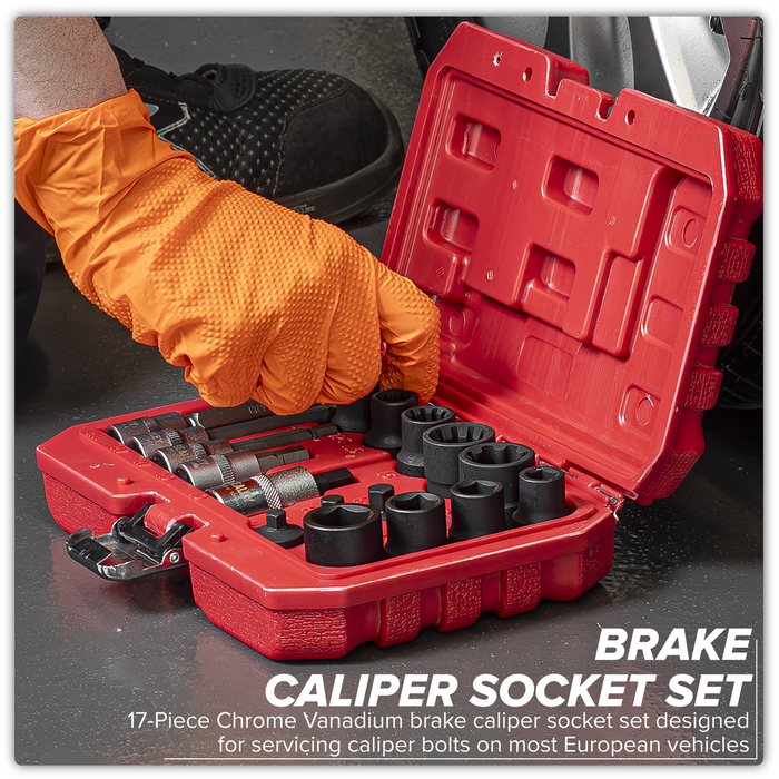 Brake Caliper Socket Set 17pc | VS0465