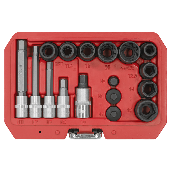 Brake Caliper Socket Set 17pc | VS0465