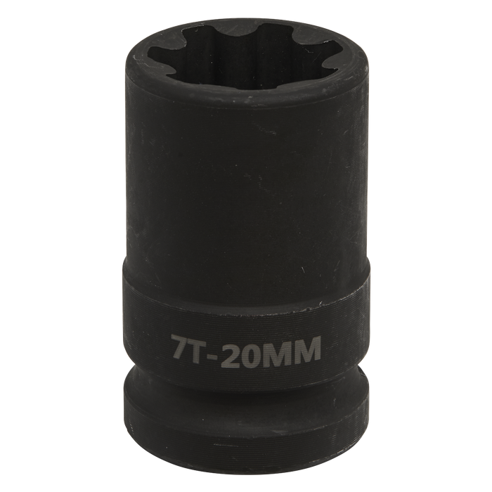 Brake Caliper Socket 1/2"Sq Drive 20mm 7-Point | VS0986