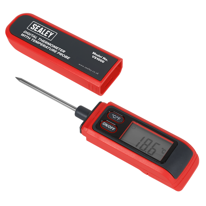 Digital Thermometer with Temperature Probe | VS1000