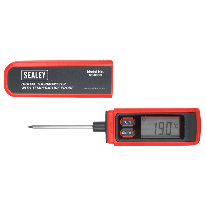 Digital Thermometer with Temperature Probe | VS1000
