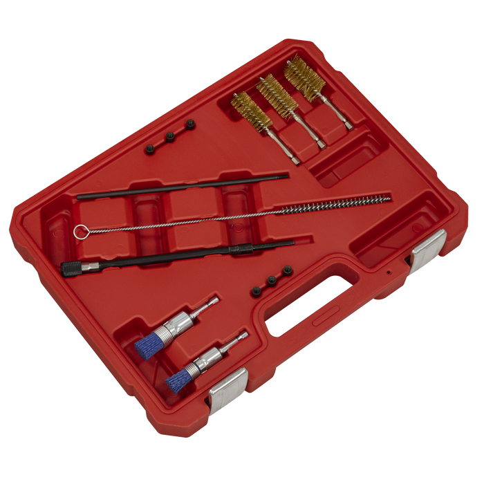 Injector Bore Cleaning Brush Set 14pc | VS1900