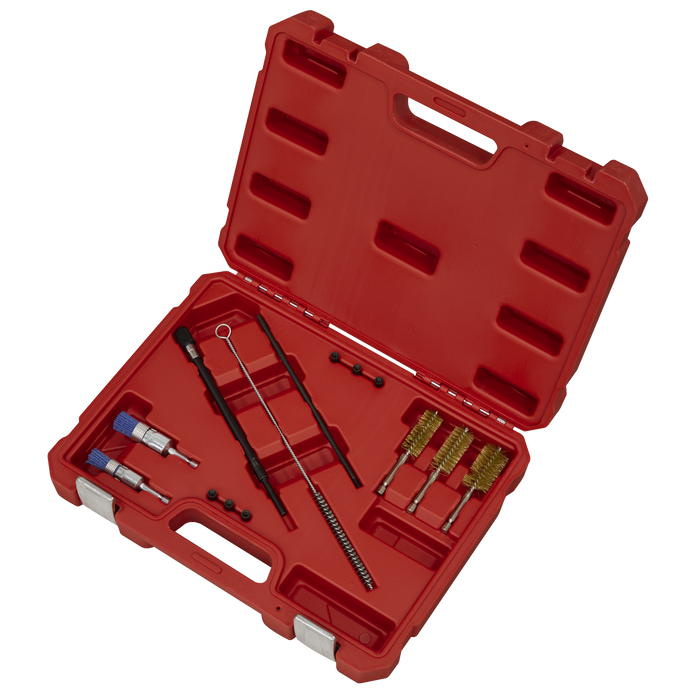 Injector Bore Cleaning Brush Set 14pc | VS1900