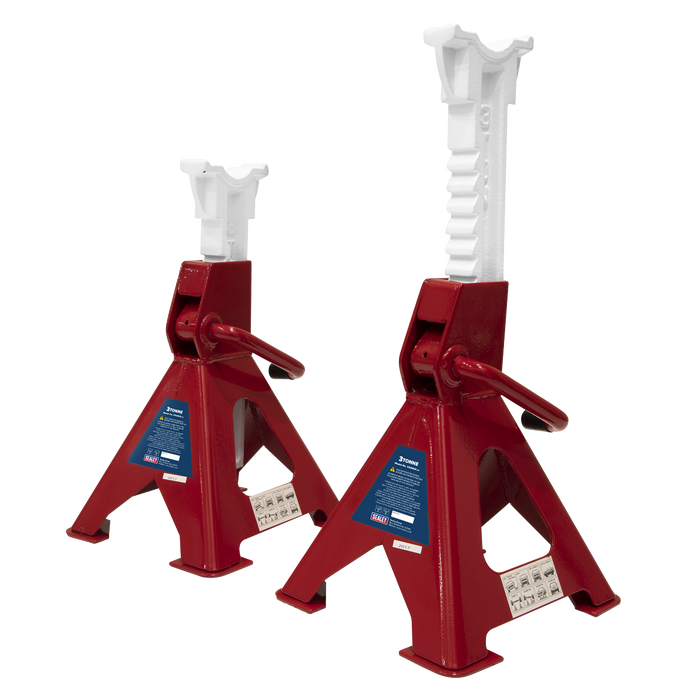Ratchet Type Axle Stands (Pair) 3 Tonne Capacity per Stand | VS2003