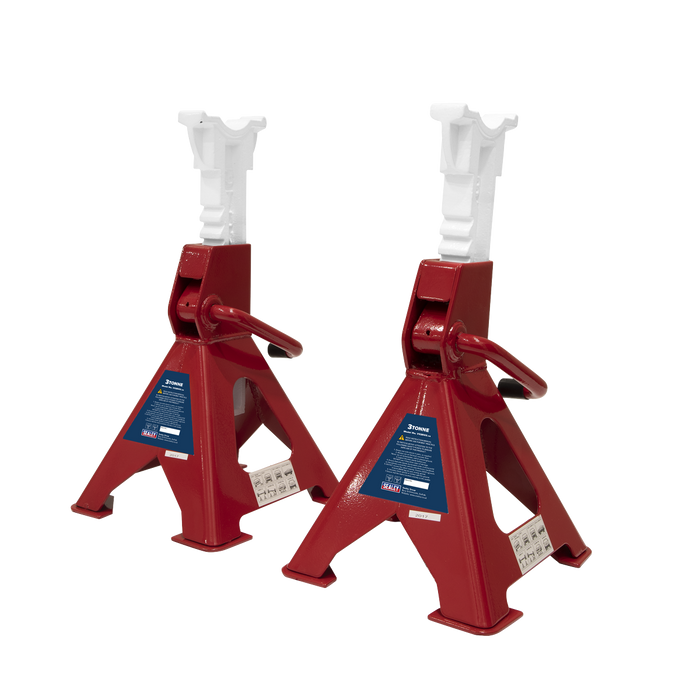 Ratchet Type Axle Stands (Pair) 3 Tonne Capacity per Stand | VS2003