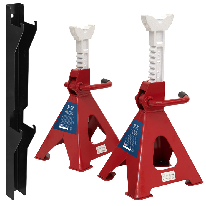 Axle Stand & Axle Stand Storage Rack Combo 6 Tonne | VS2006COMBO