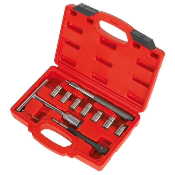 Diesel Injector Seat Cleaner Set 10pc | VS2055