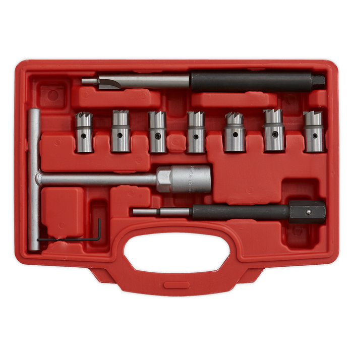 Diesel Injector Seat Cleaner Set 10pc | VS2055