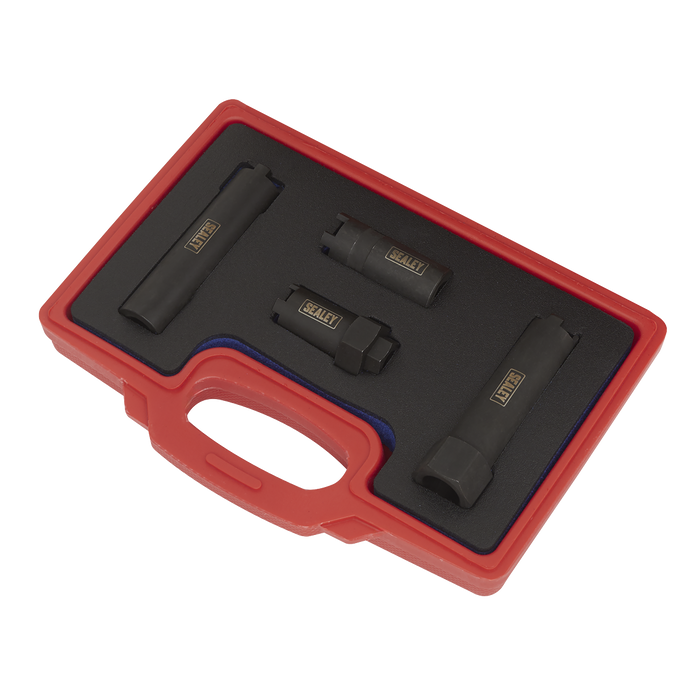 Diesel Injector Socket Set for Commercial Vehicles 4pc | VS2061