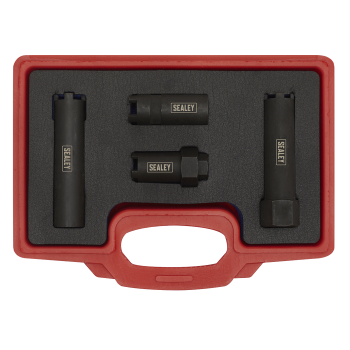 Diesel Injector Socket Set for Commercial Vehicles 4pc | VS2061
