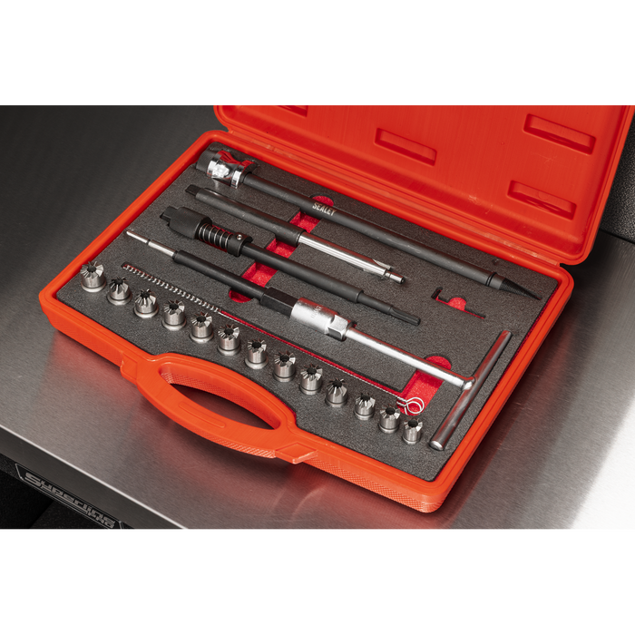 Diesel Injector Seat Cutter Set 21pc | VS2070