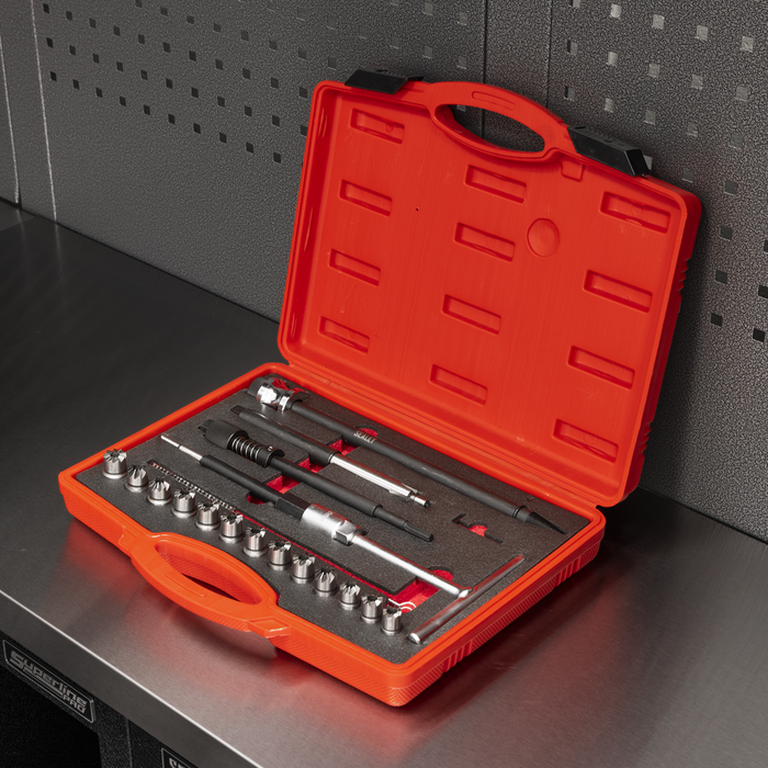 Diesel Injector Seat Cutter Set 21pc | VS2070