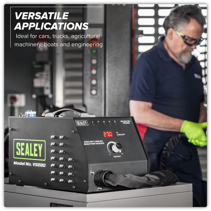 Coolant Cooled Induction Heater 3700W | VS280
