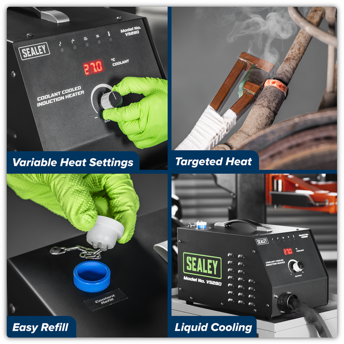 Coolant Cooled Induction Heater 3700W | VS280