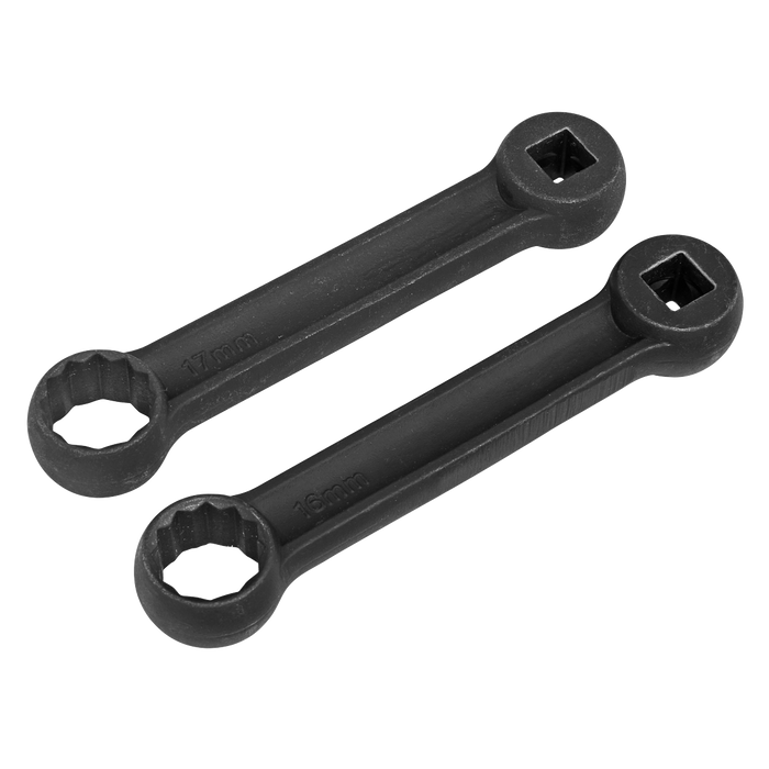 Engine Mount Spanner for Mercedes 16 & 17mm 2pc | VS3005