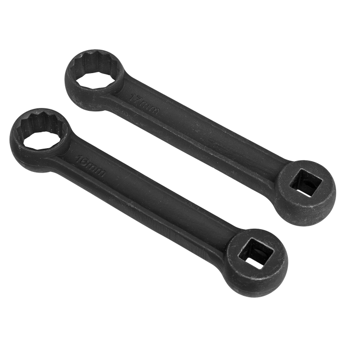 Engine Mount Spanner for Mercedes 16 & 17mm 2pc | VS3005