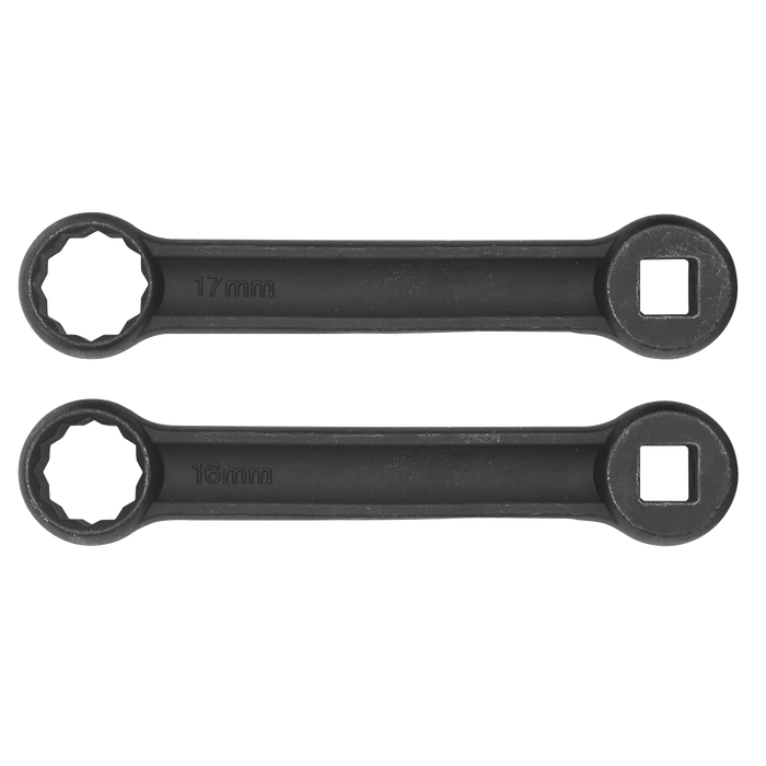Engine Mount Spanner for Mercedes 16 & 17mm 2pc | VS3005