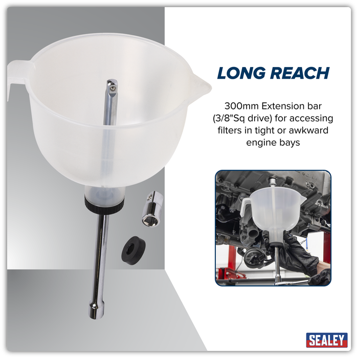 Oil Capture Extension Funnel Set | VS409