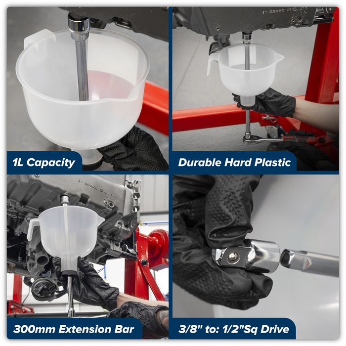Oil Capture Extension Funnel Set | VS409