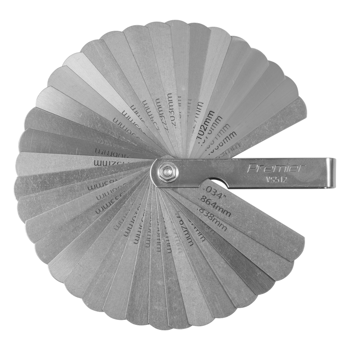Premier Dual Marked Feeler Gauge 35 Blade | VS512