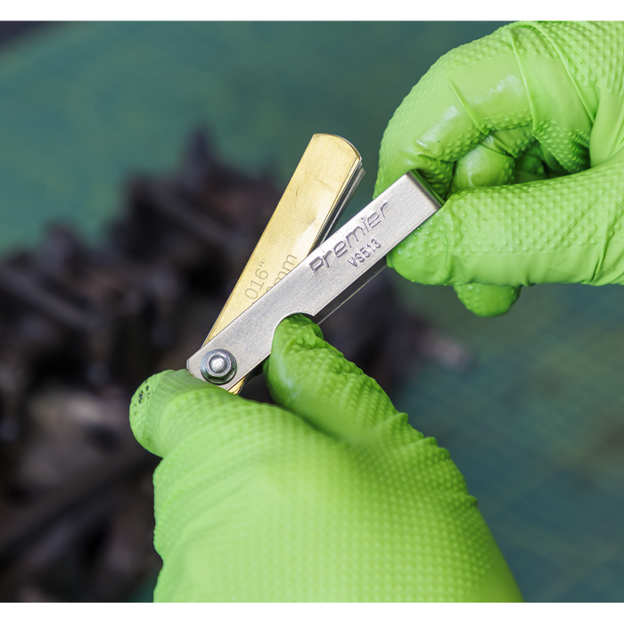 Premier Combination Steel/Brass Dual Marked Feeler Gauge 36 Blade | VS513